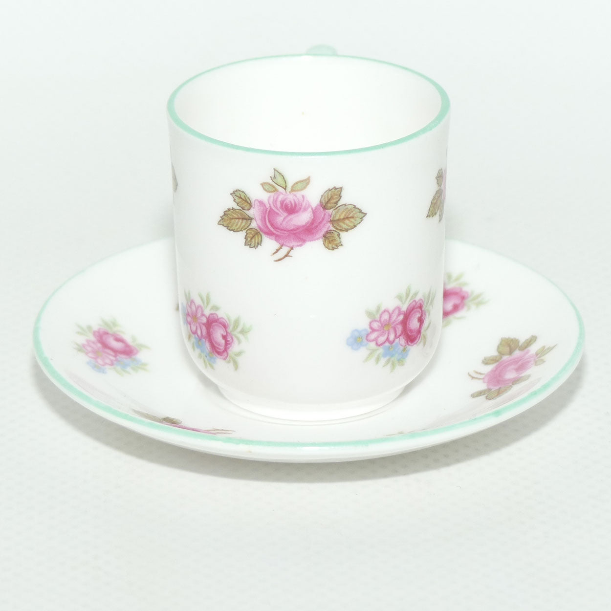 Shelley Canterbury shape miniature Rosebud duo