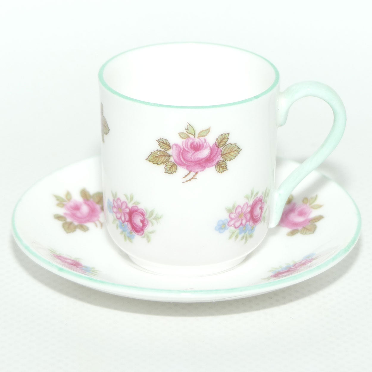 Shelley Canterbury shape miniature Rosebud duo