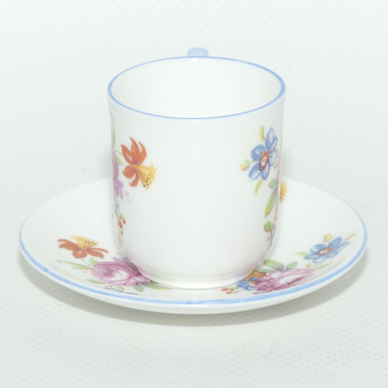 Shelley Canterbury shape miniature Universal Rose duo | #2