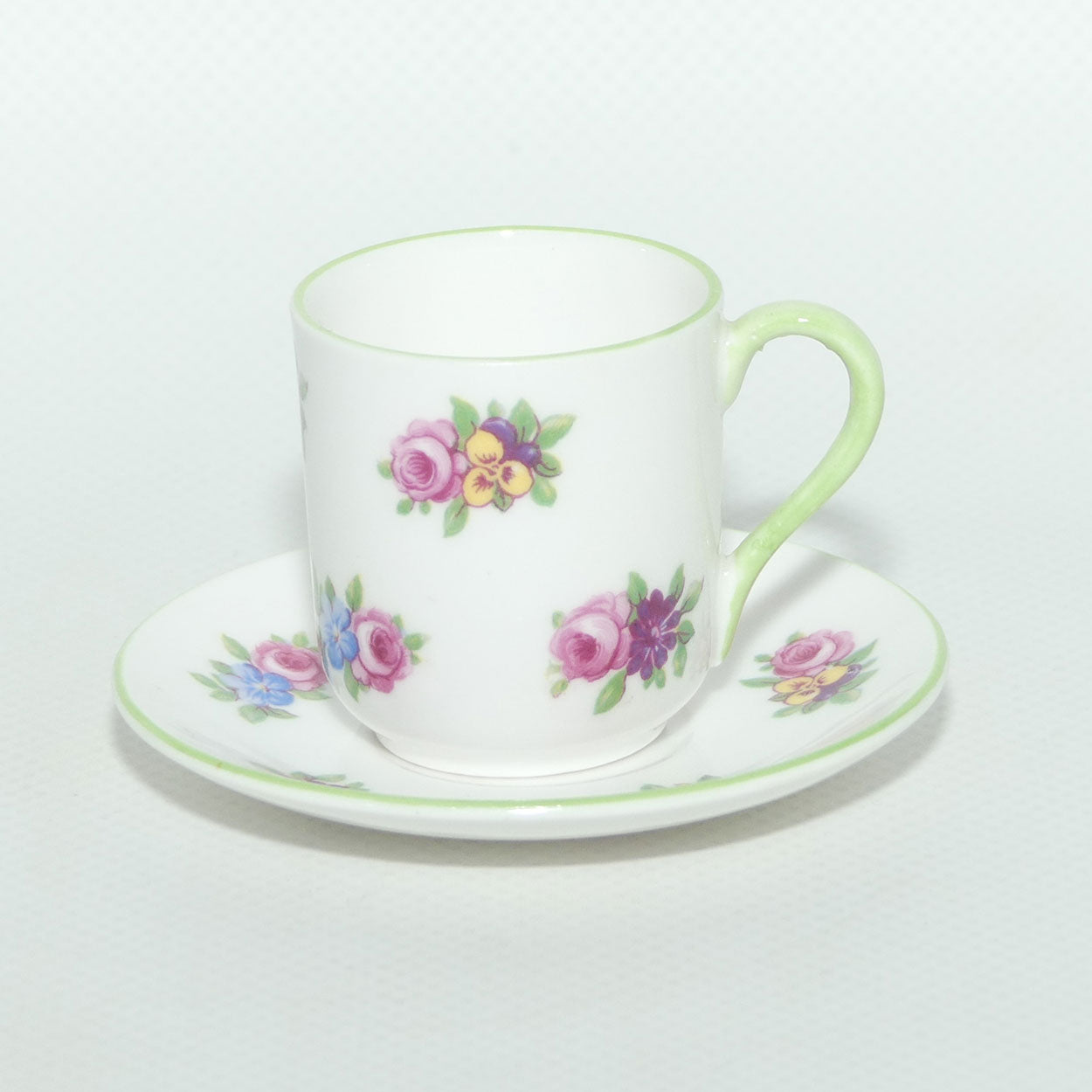 Shelley Canterbury shape miniature Yutoi duo | #4 | Straight Line Backstamp