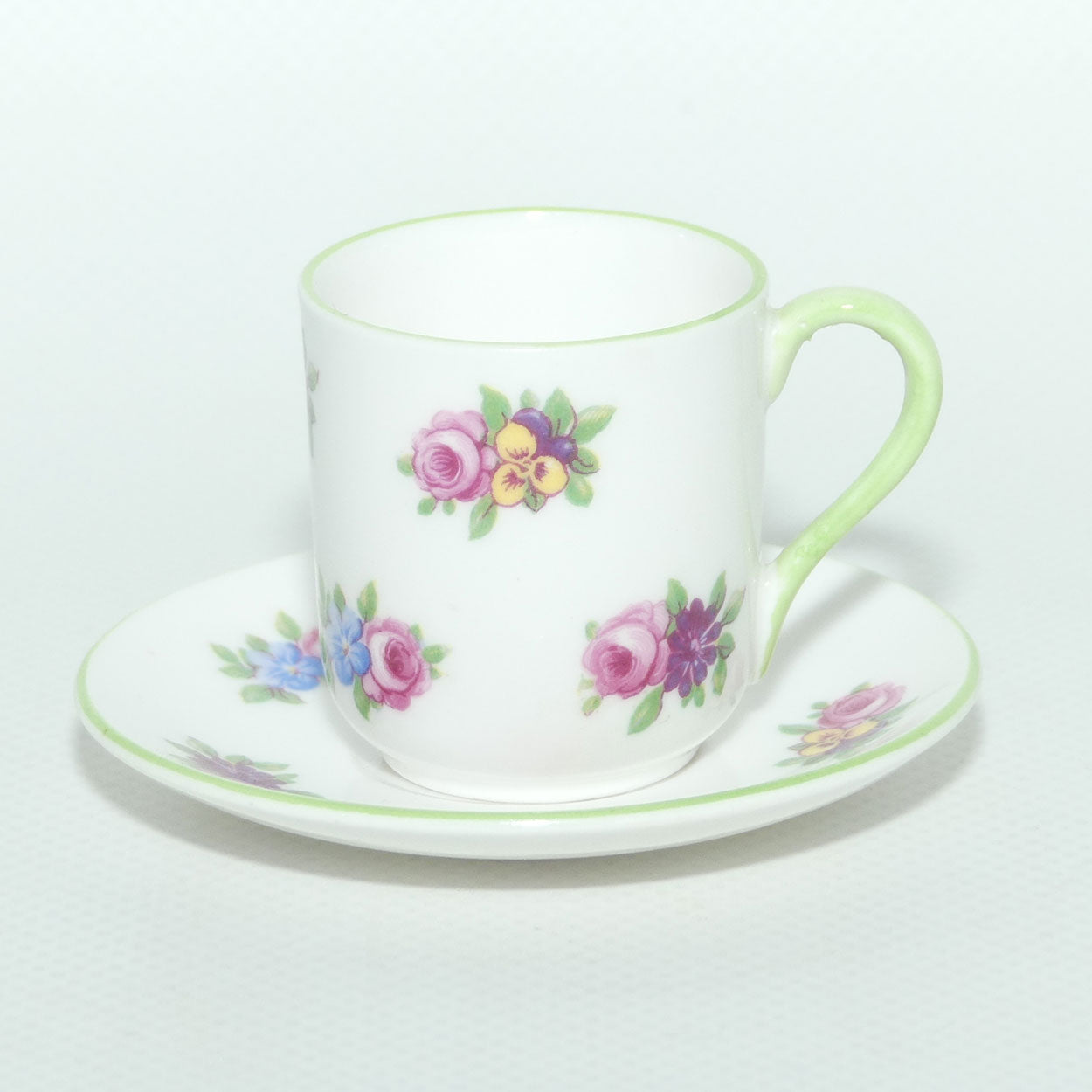 Shelley Canterbury shape miniature Yutoi duo | #4 | Straight Line Backstamp