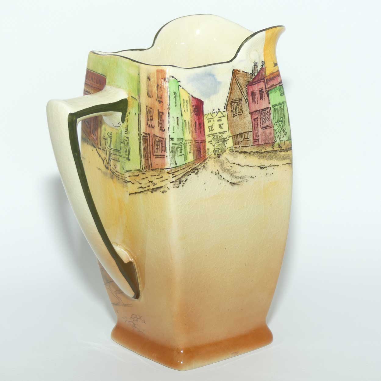 Royal Doulton Dickens Capn Cuttle medium jug D5175 | Friar shape