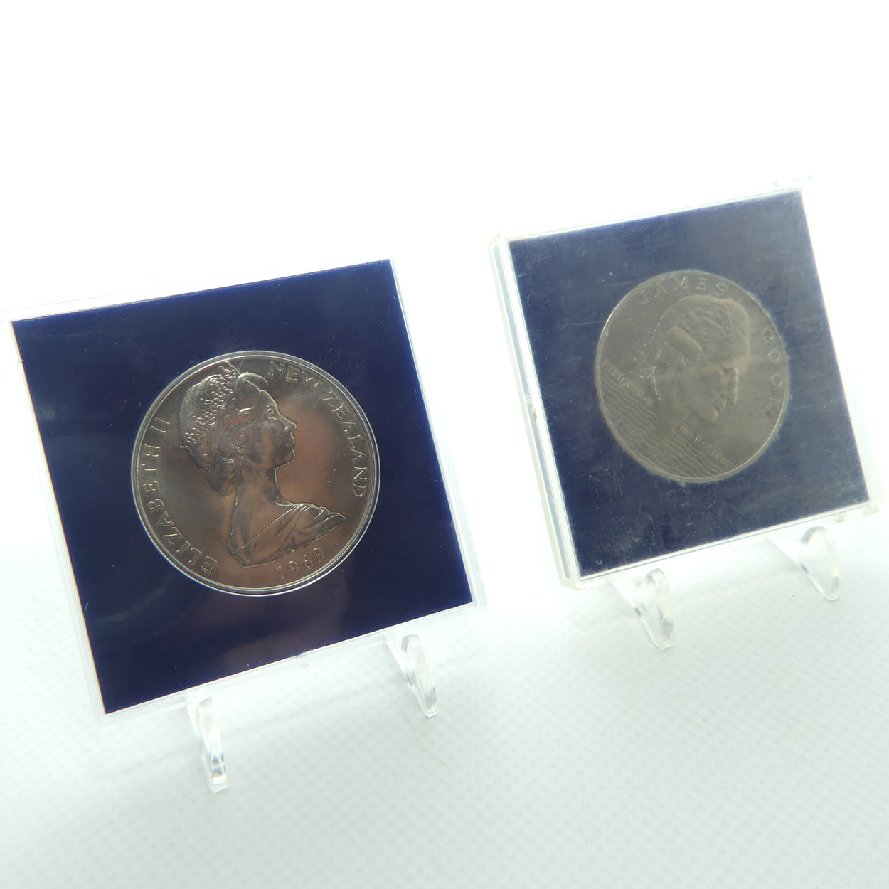 Four Captain Cook Commemorative Coins