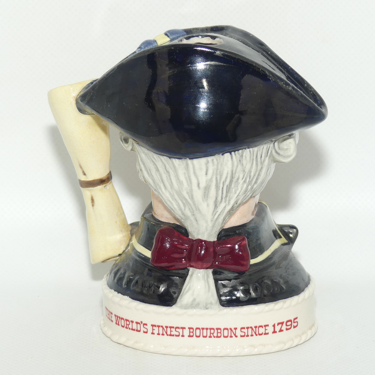 D- Royal Doulton small character jug Captain Cook | Jim Beam LIQUOR CONTAINER