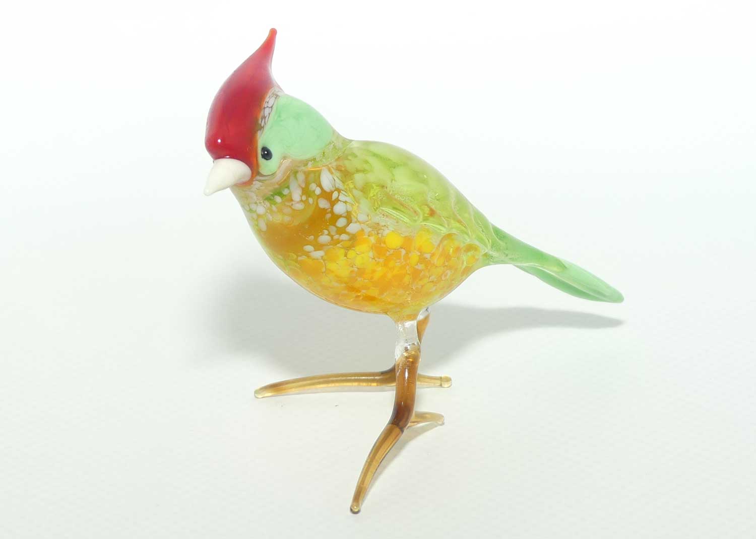Fine quality Lampwork Murano Glass Cardinal figure