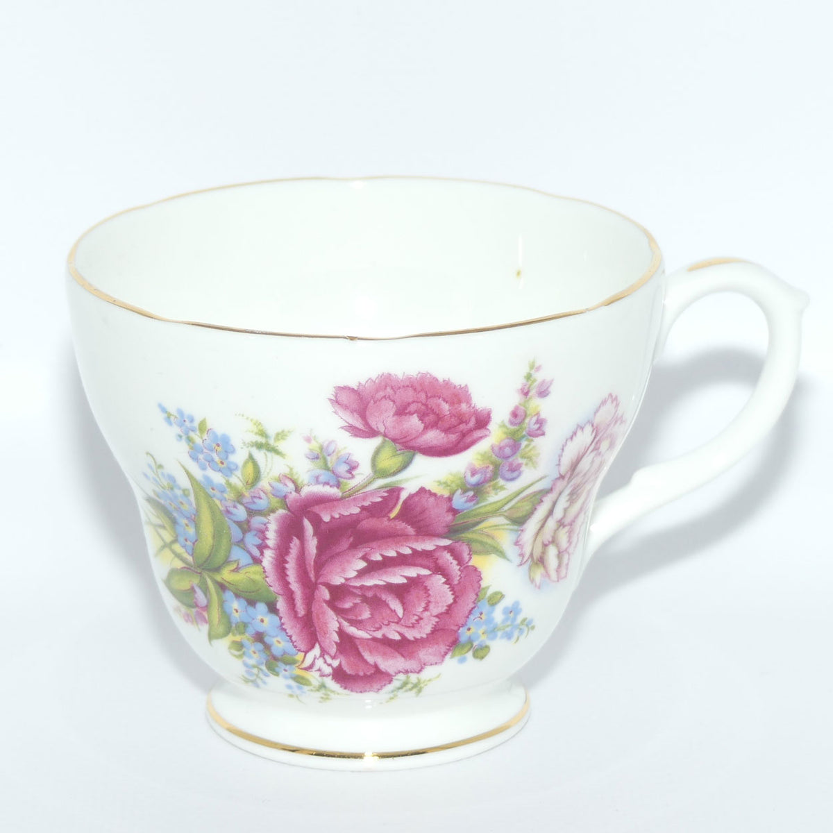 Duchess Bone China Carnation pattern trio
