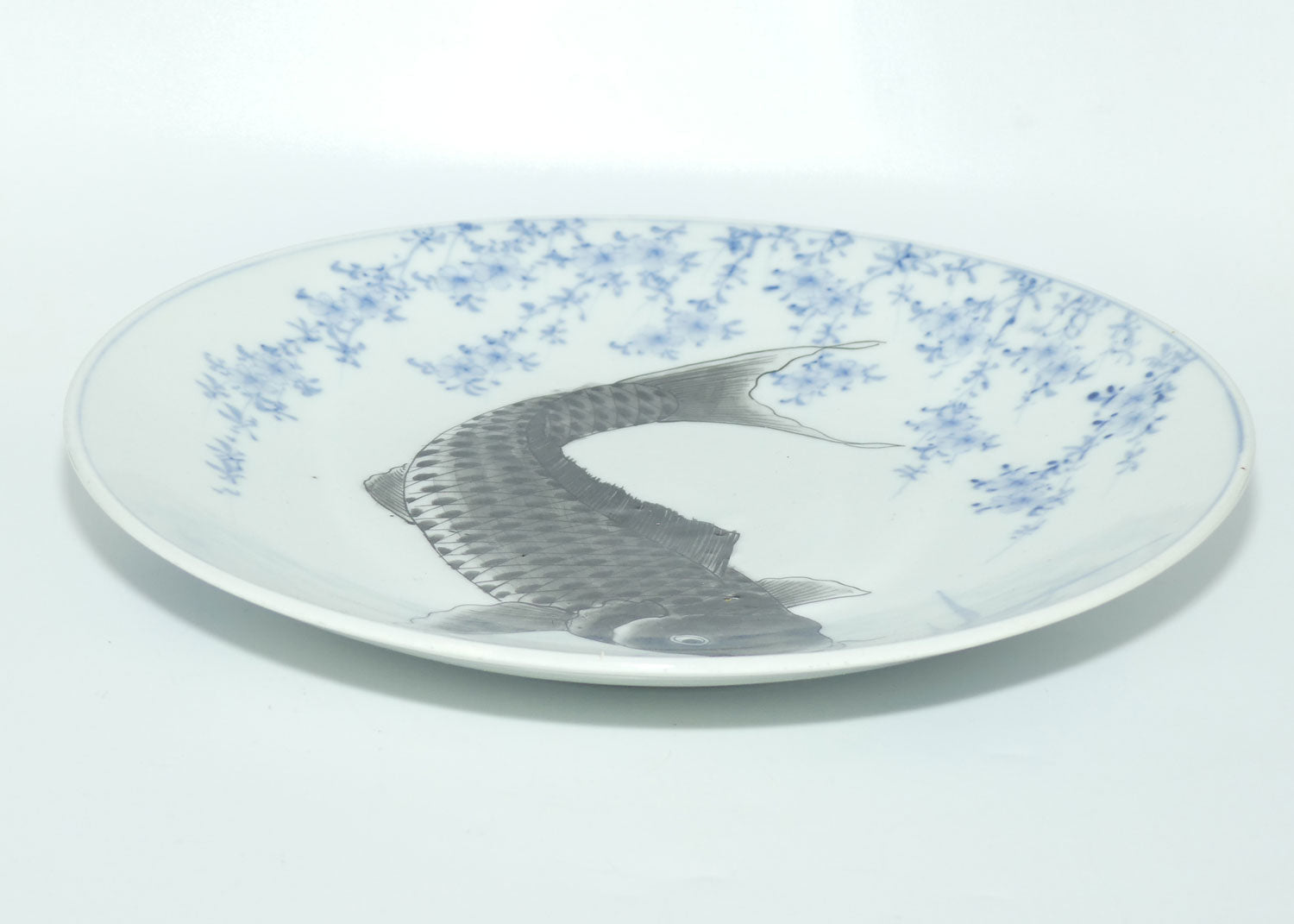 Meiji period fine quality Japanese Carp wall charger