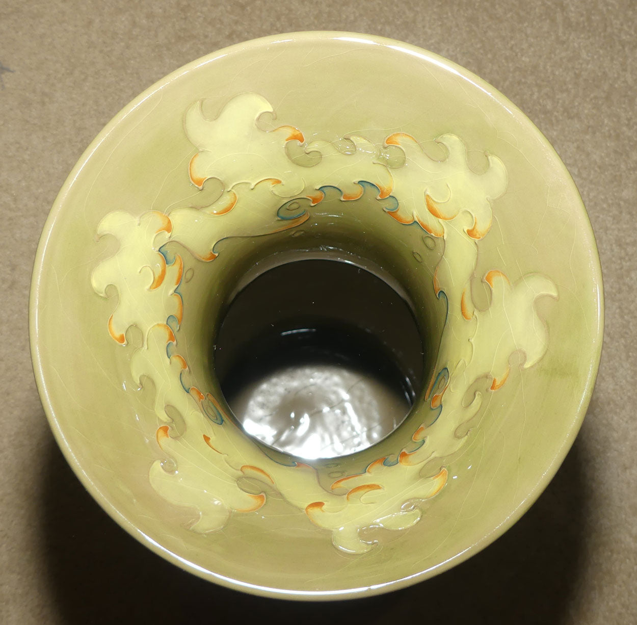 Moorcroft Carp RM26 Prestige vase (Ltd Ed)