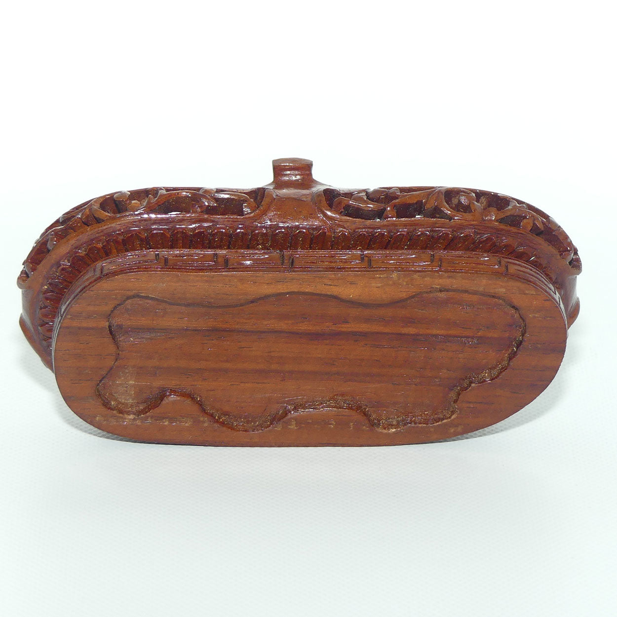 Mid 20th Century Chinese Nephrite Green Jade Lady Carrying Log to Afterlife on stand