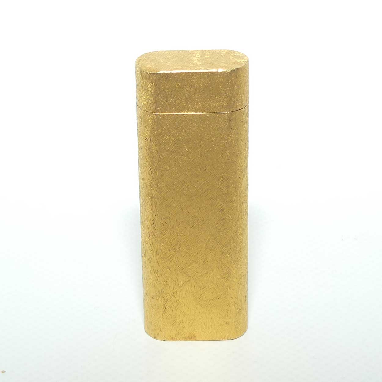 Cartier Paris 18K Gold Plated lighter with original box, instructions and flints