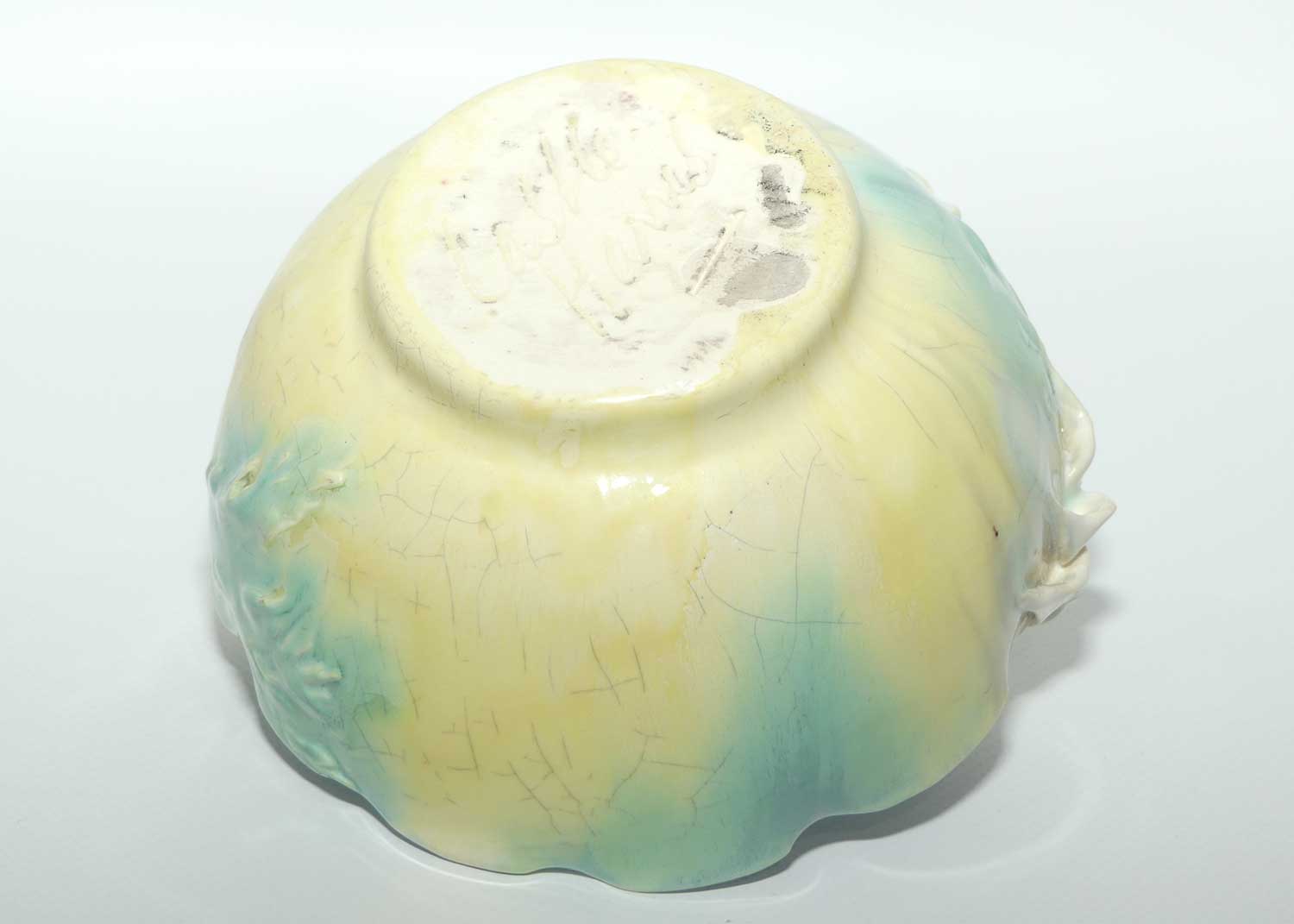 Australian Pottery | John Castle Harris | Flannel Flower basket