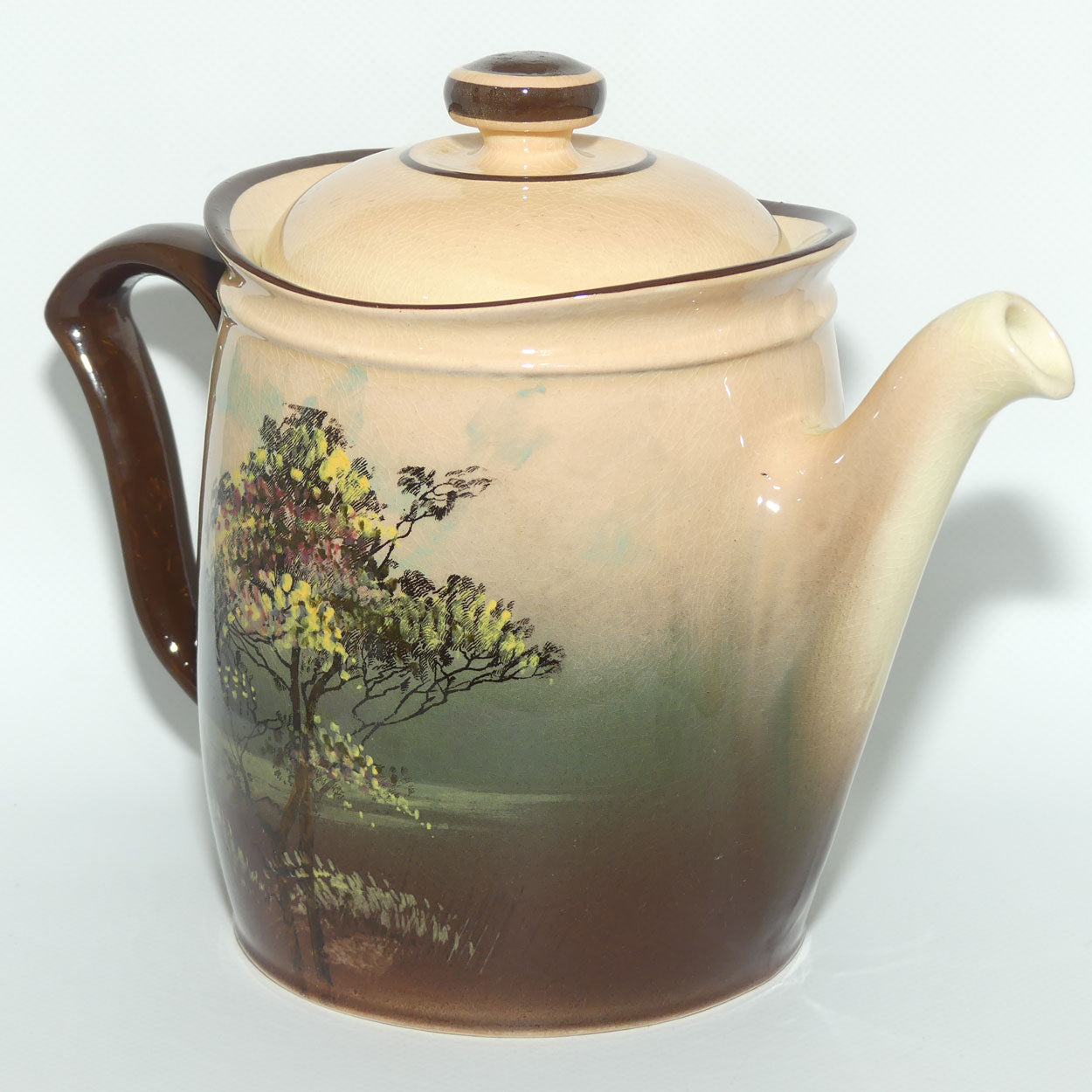 Royal Doulton Castle and Churches 'Pembroke Castle' Westcott teapot D4643