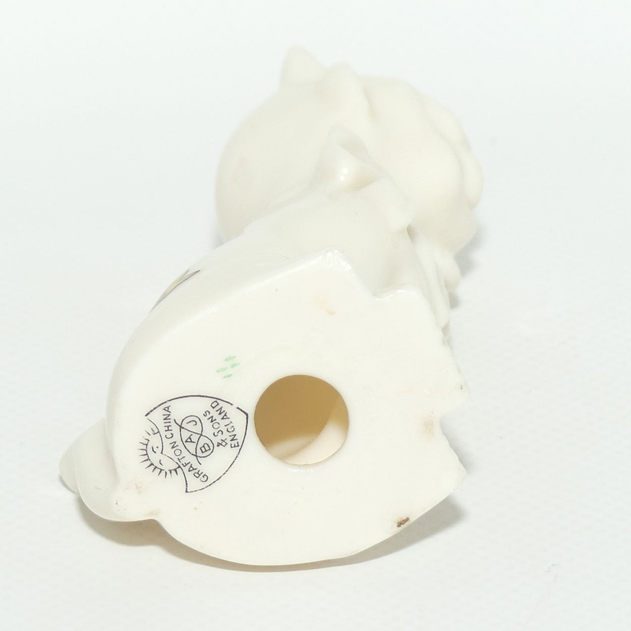 Australiana | Grafton China Figural Cat Souvenir for City of Melbourne VIRES ACQUIRIT EUNDO