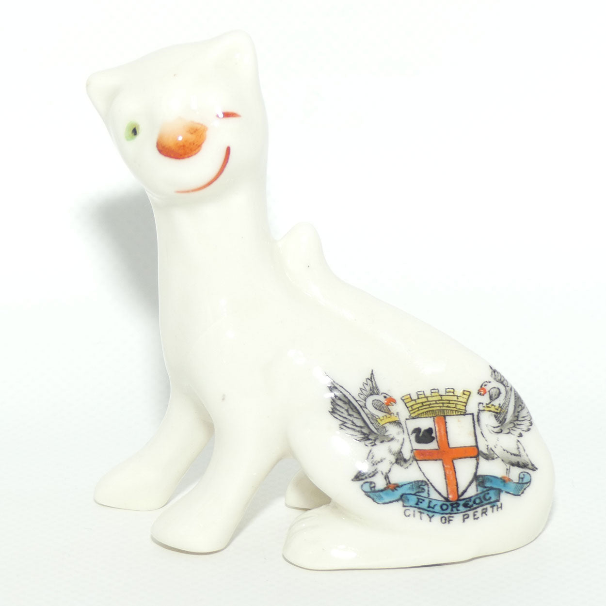 Australiana | Figural Cat Souvenir for City of Perth Expressly for JT Ferry, Murray St, Perth