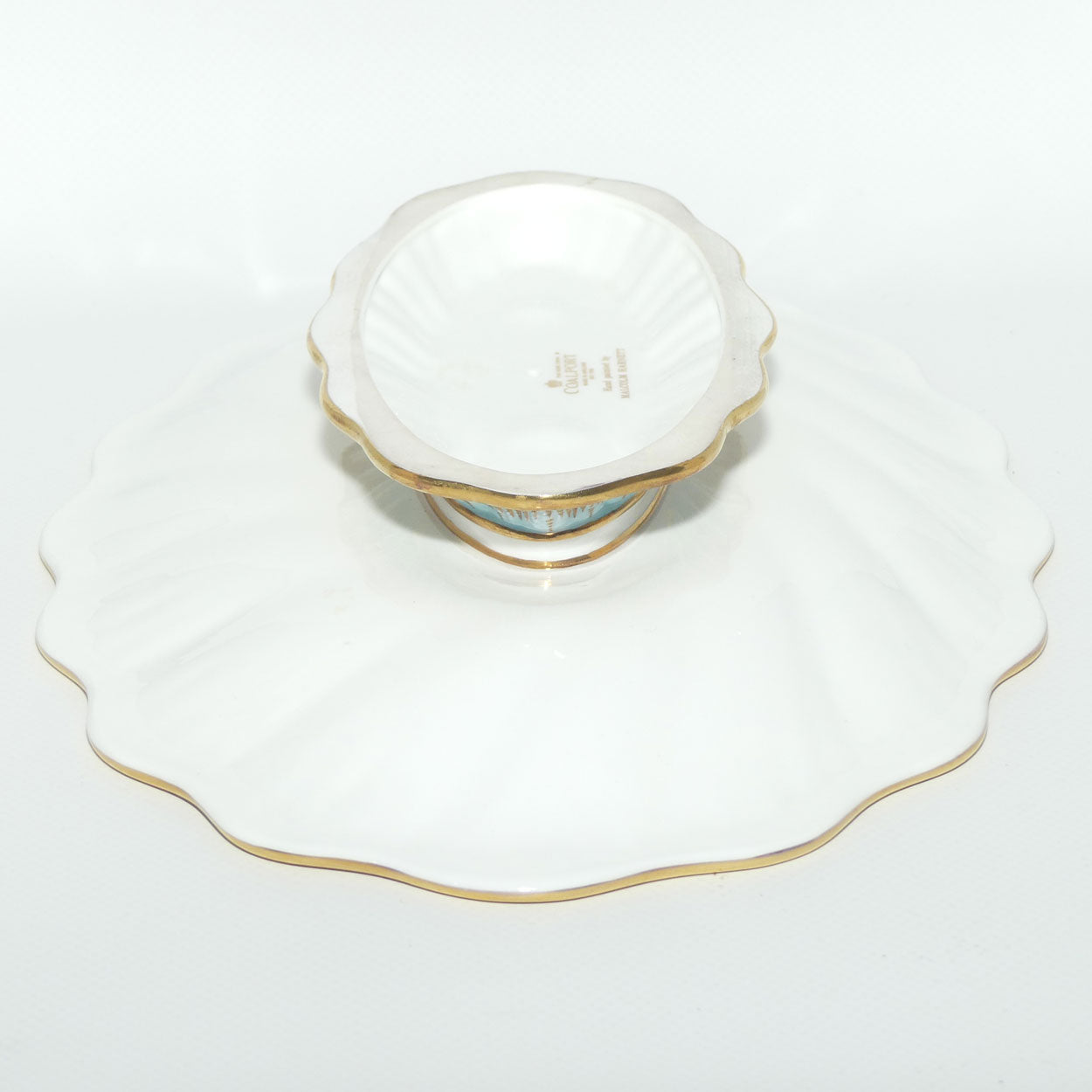 Coalport Prestige hand painted and gilt decorated Rural Scene | Cattle comport by Malcolm Harnett