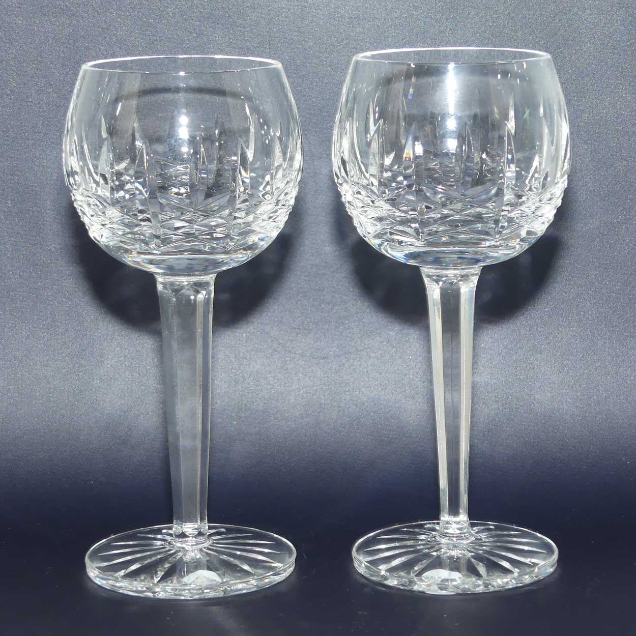 Cavan Crystal Ireland set of 4 Wine Glasses | c.1970 | Cavan pattern