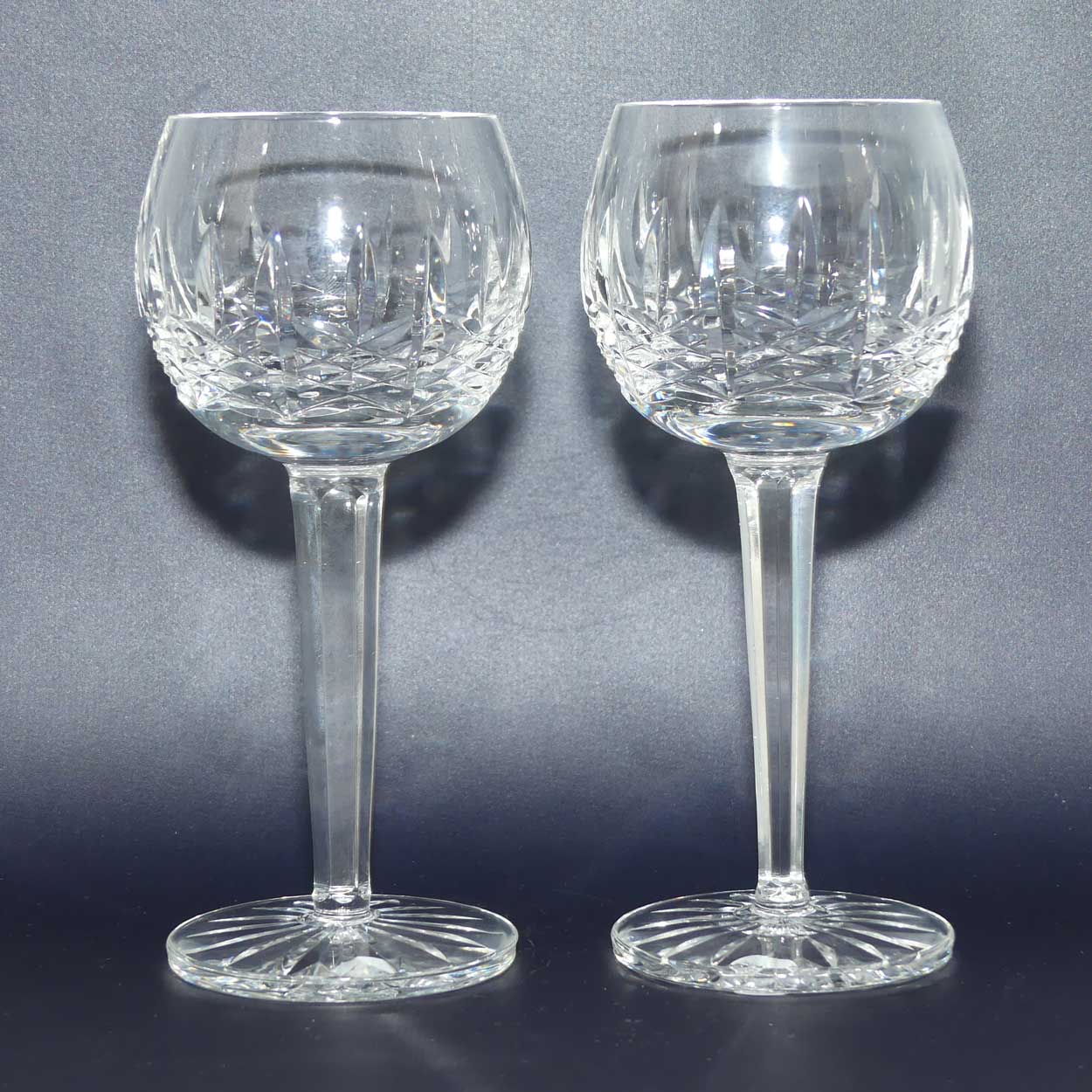 Cavan Crystal Ireland set of 4 Wine Glasses | c.1970 | Cavan pattern