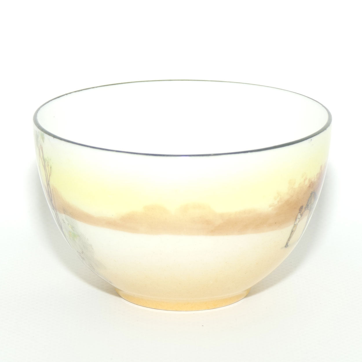 Royal Doulton Coaching Days Cecil shape trio E3804 | Round Plate; #7