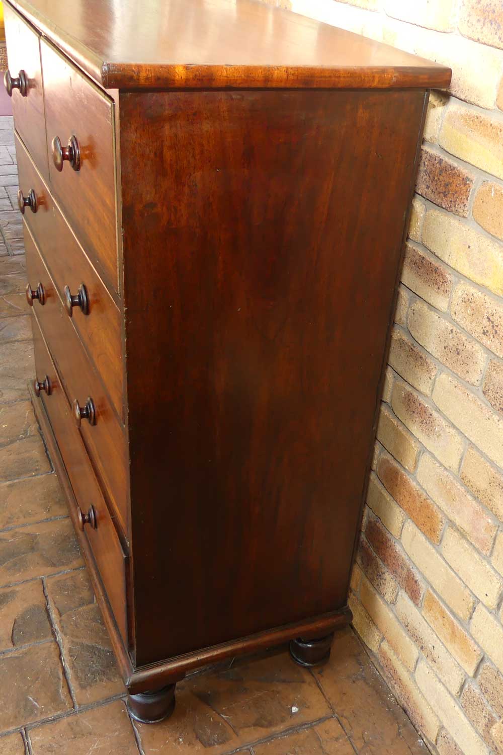 Australian Colonial Full Cedar chest of 5 drawers | c.1850