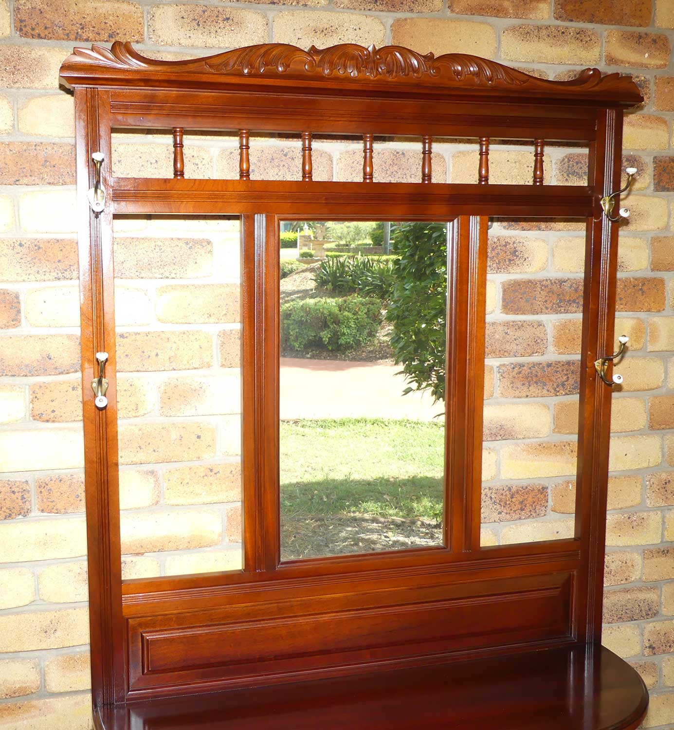 Craftsman build Cedar hallstand | c.1980