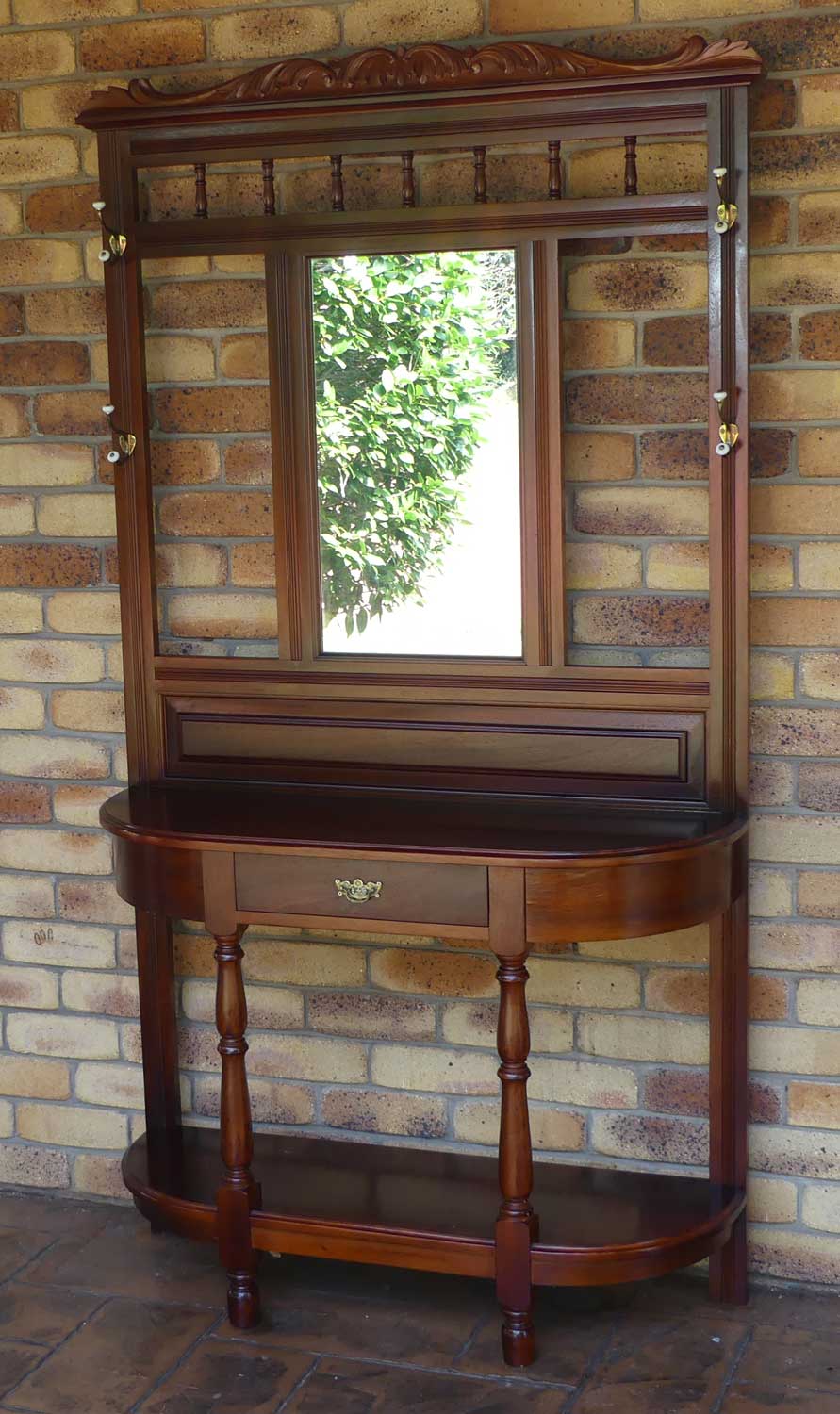 Craftsman build Cedar hallstand | c.1980