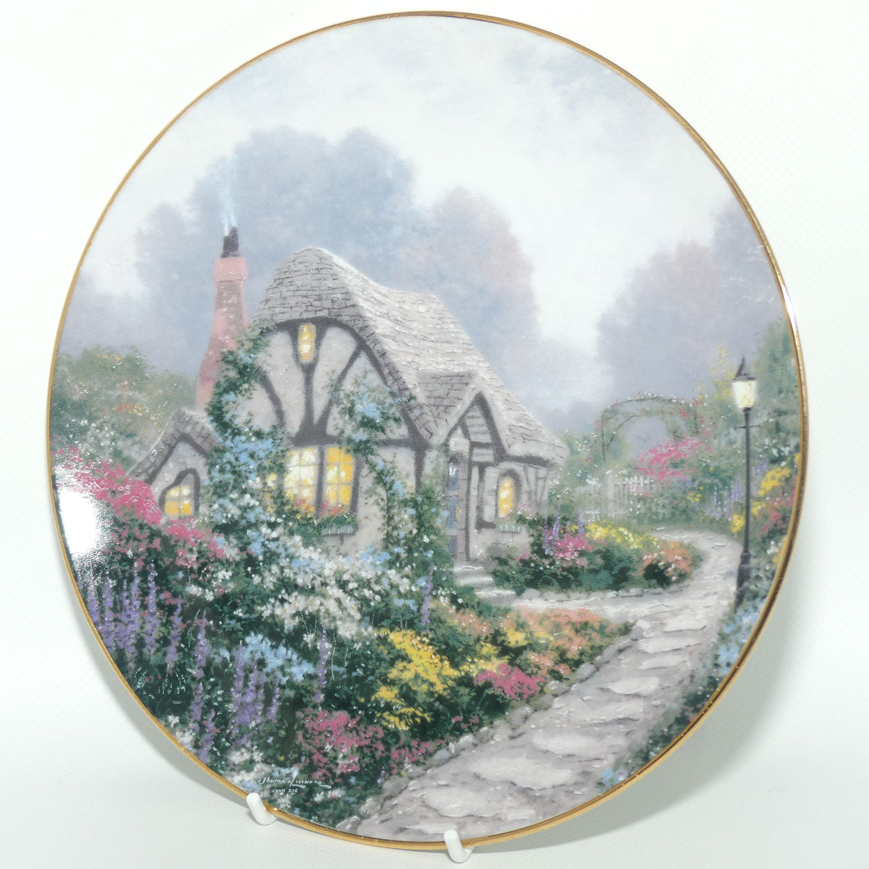 Bradex 84 K41 127.1 plate | Garden Cottages of England | Chandler's Cottage