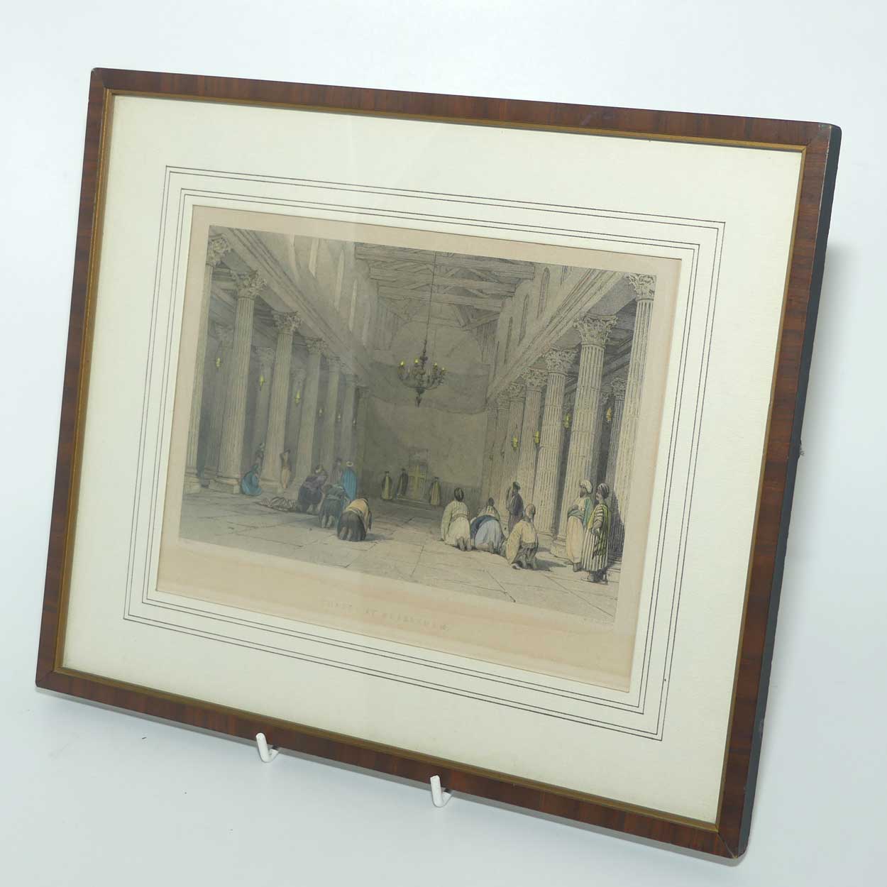 Antiquarian Print | Chapel at Bethlehem | T Allom and W Radclyffe