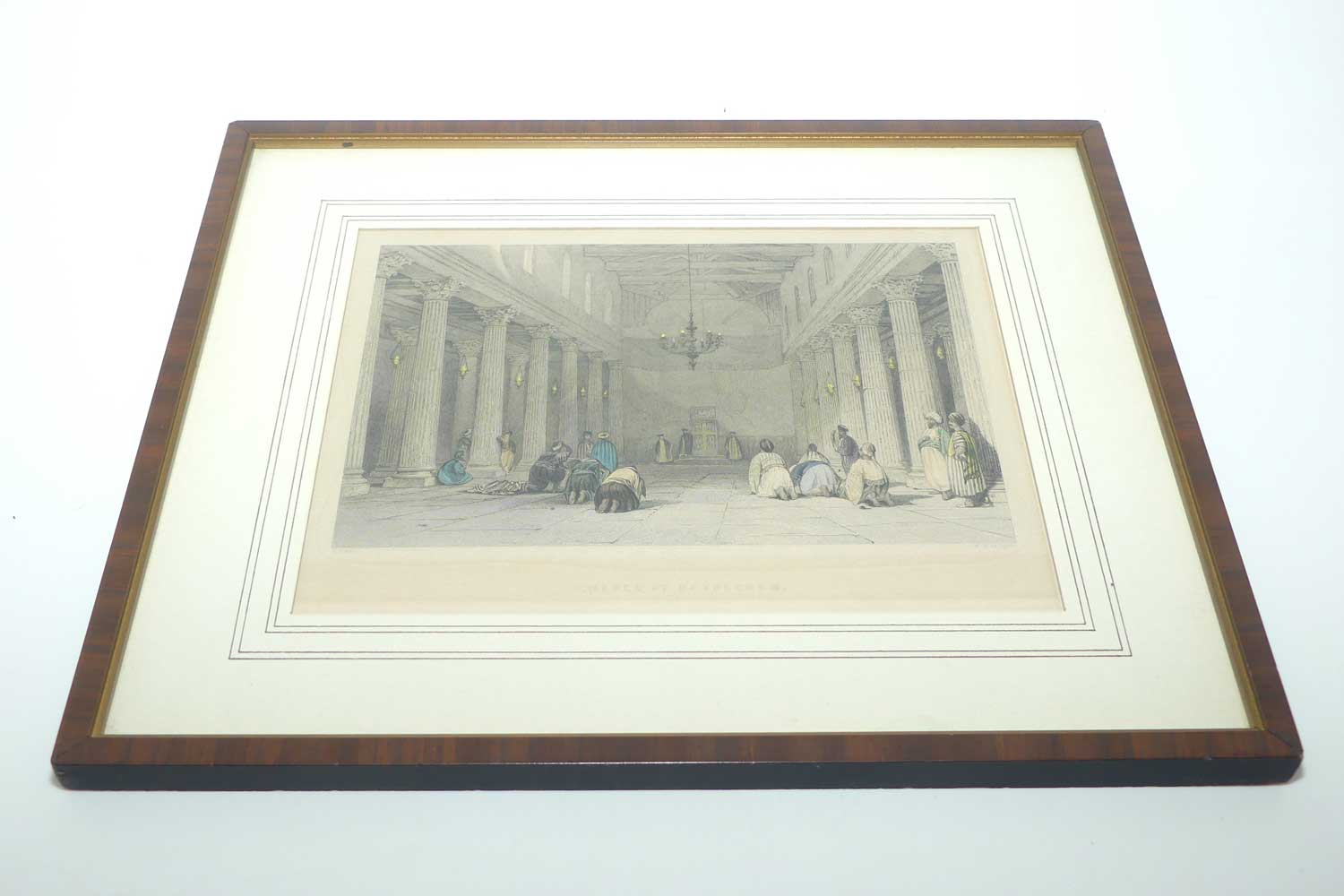 Antiquarian Print | Chapel at Bethlehem | T Allom and W Radclyffe