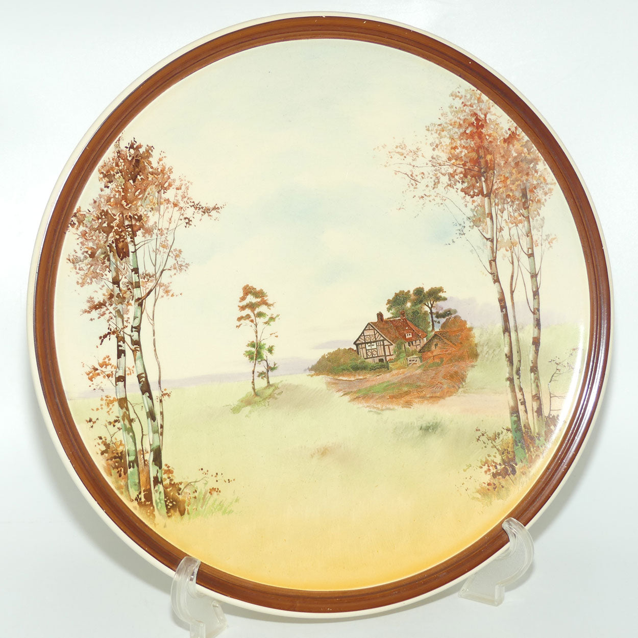 Royal Doulton English Cottages wall charger D4987