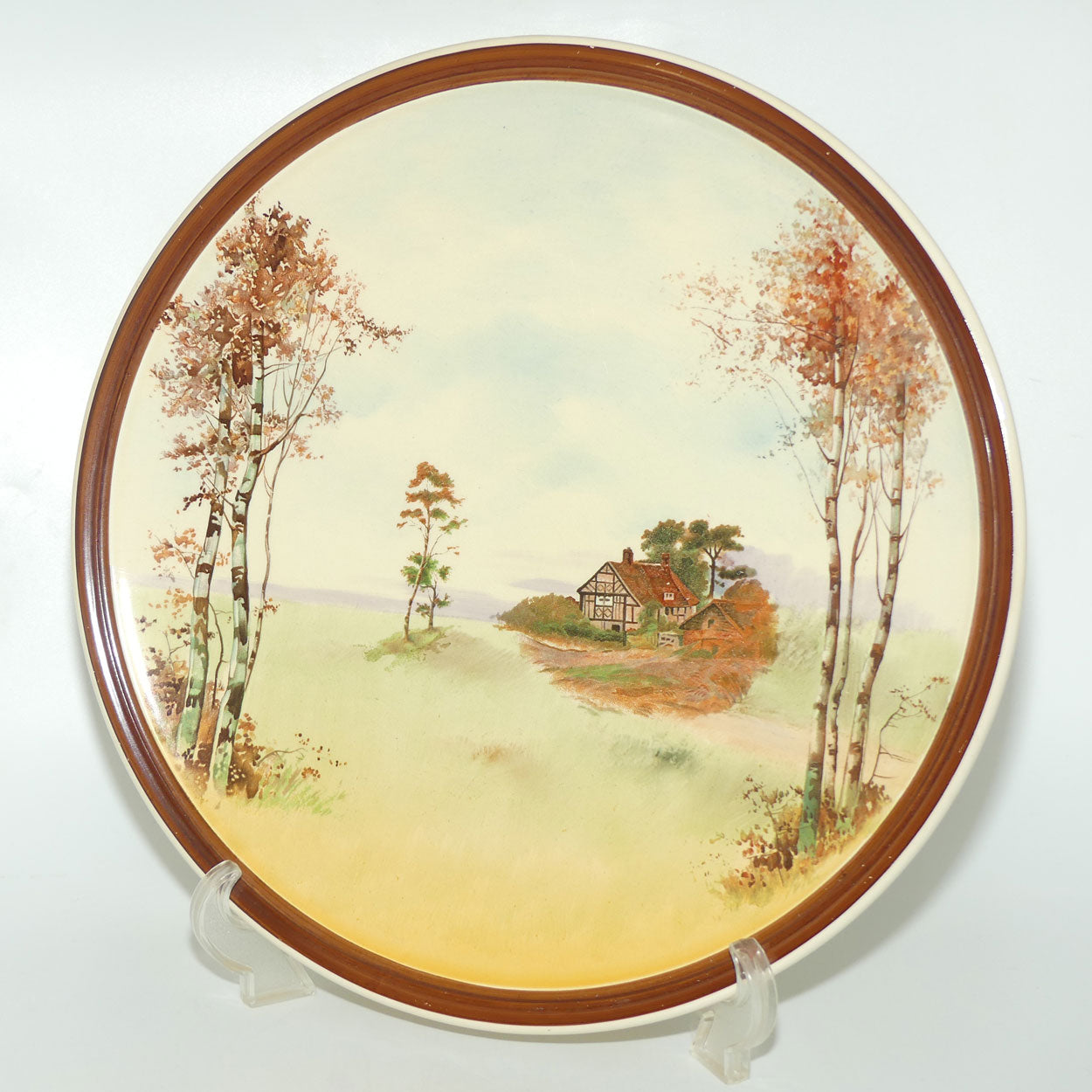 Royal Doulton English Cottages wall charger D4987