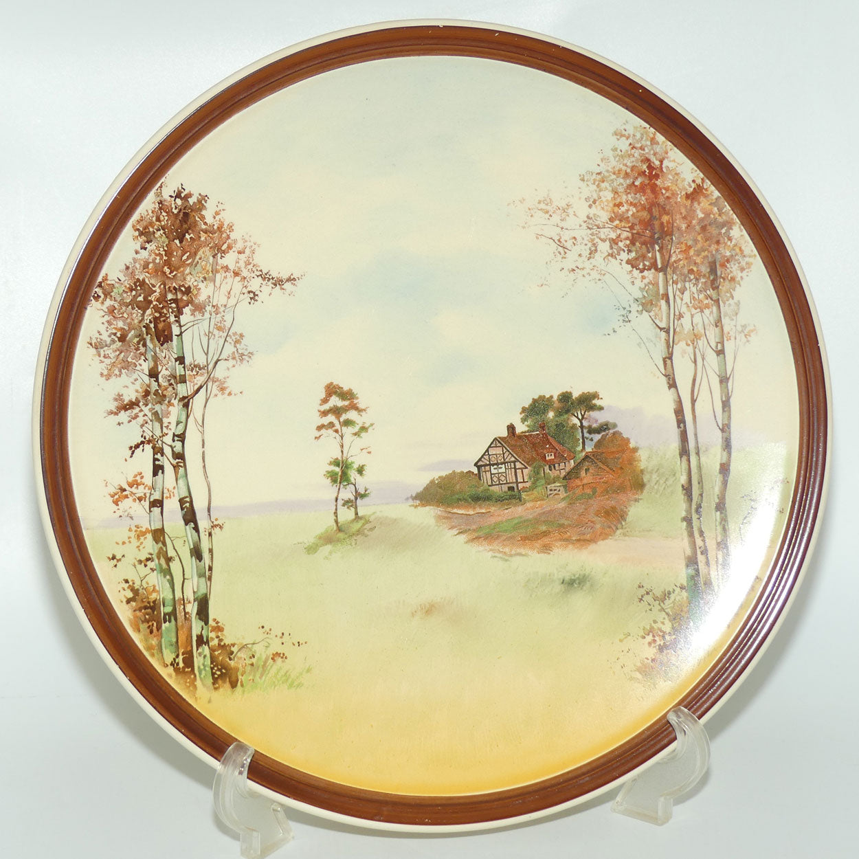 Royal Doulton English Cottages wall charger D4987