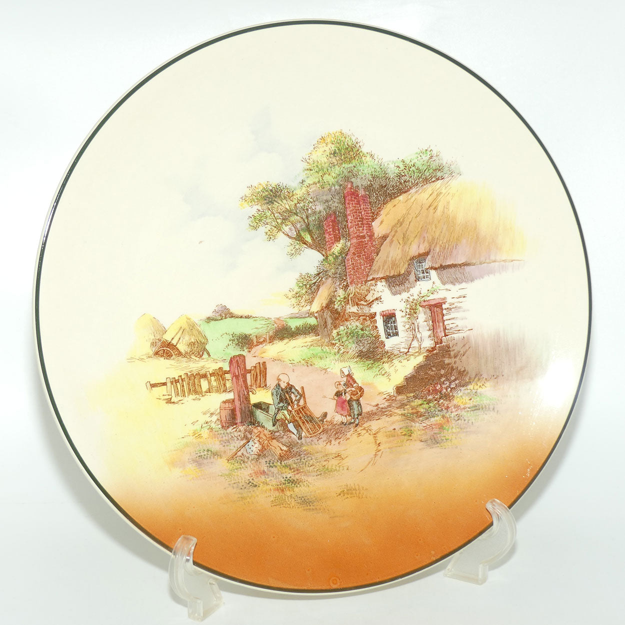 Royal Doulton Rustic England wall charger D6297 | #1