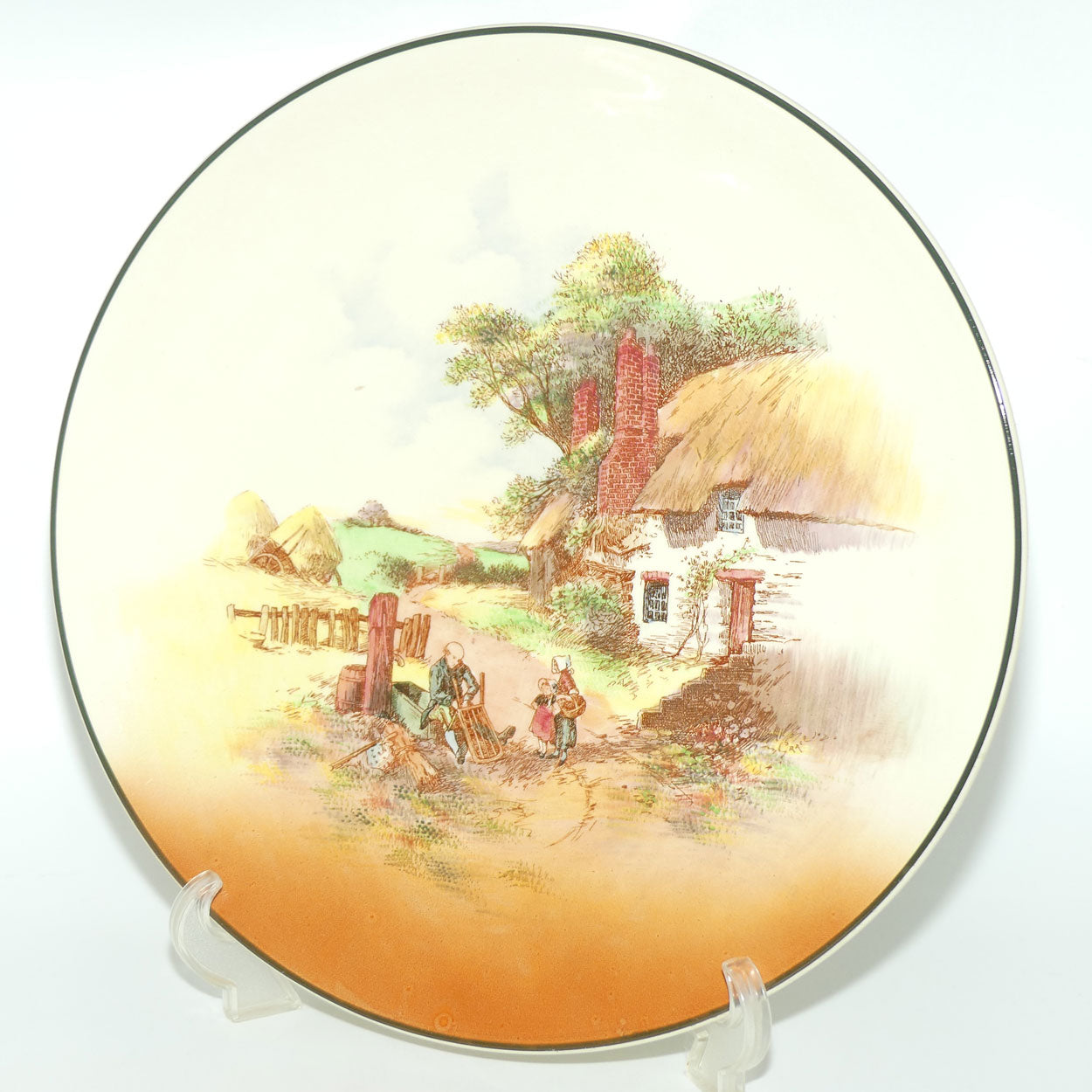 Royal Doulton Rustic England wall charger D6297 | #1