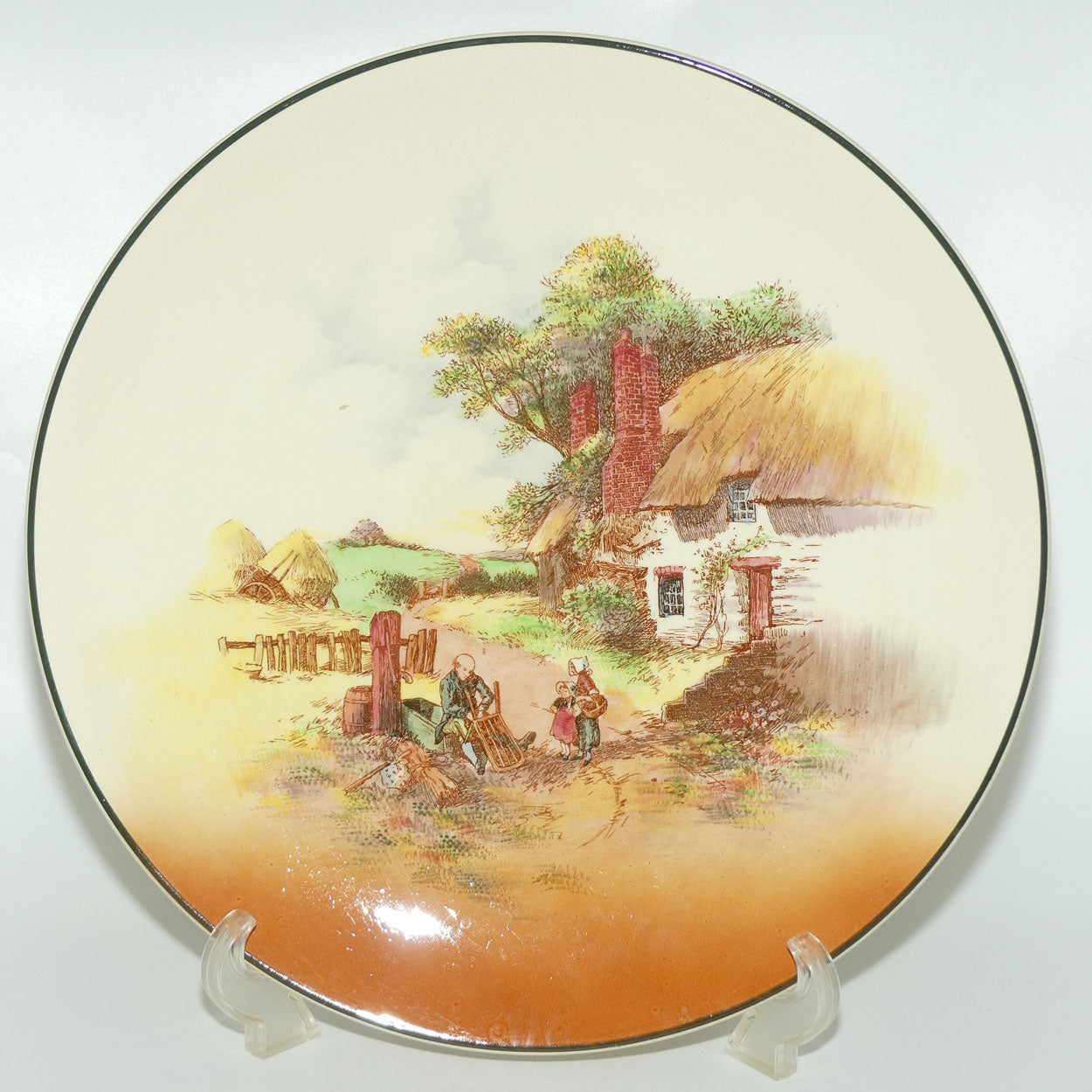 Royal Doulton Rustic England wall charger D6297 | #1