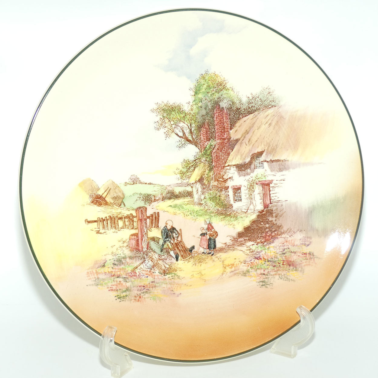 Royal Doulton Rustic England wall charger D6297 | #2