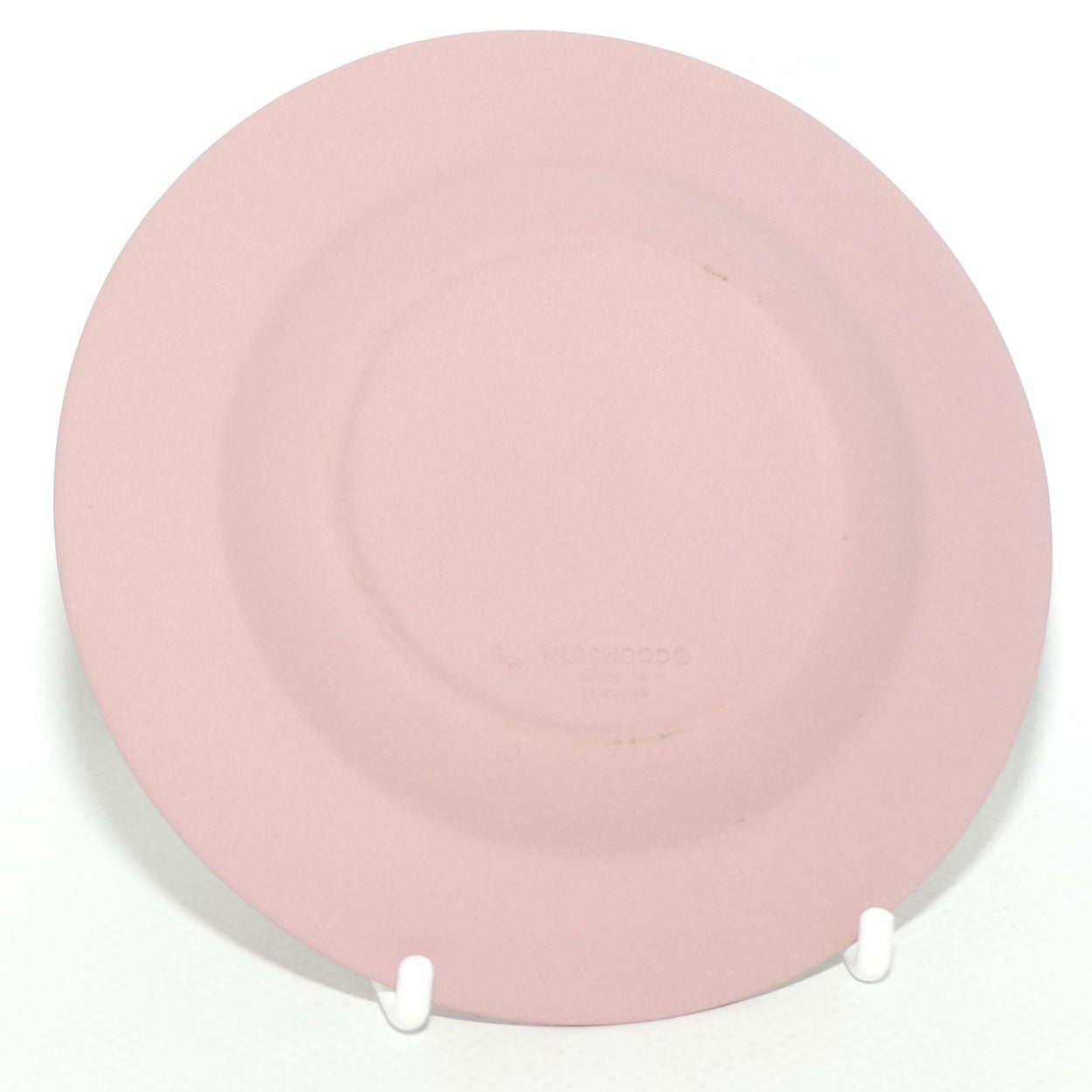 Wedgwood Jasper | White on Pink | Aurora mini plate | 11.2cm