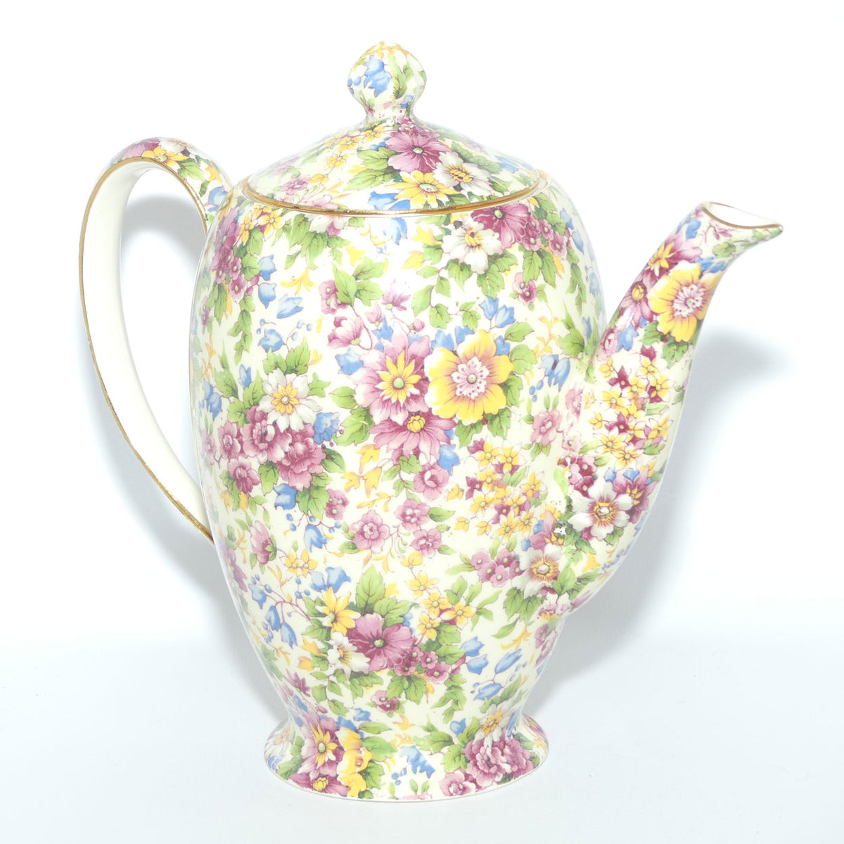 Royal Winton Grimwades Chintz Cheadle pattern coffee pot