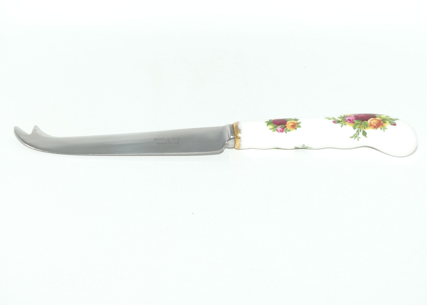 Royal Albert Bone China England Old Country Roses Cheese Knife
