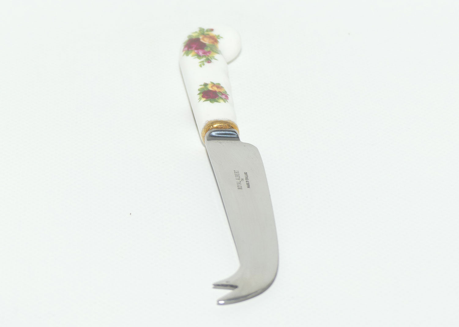 Royal Albert Bone China England Old Country Roses Cheese Knife