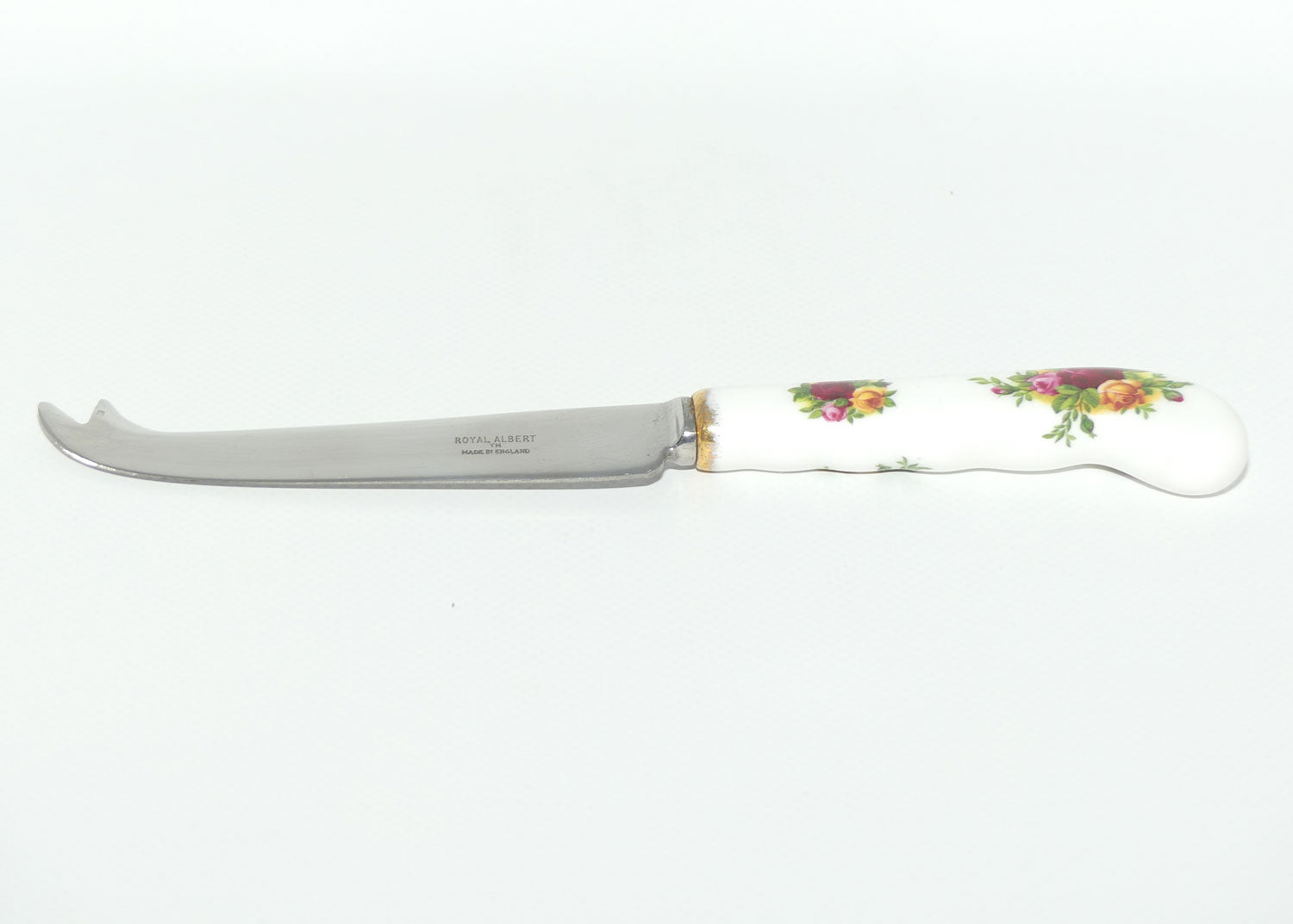 Royal Albert Bone China England Old Country Roses Cheese Knife