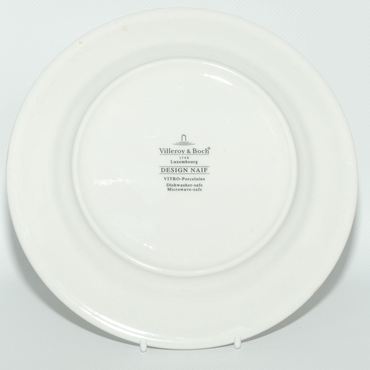 Villeroy and Boch Naif design | Chicken Farmer by Gerard Laplau | 20.5cms diam