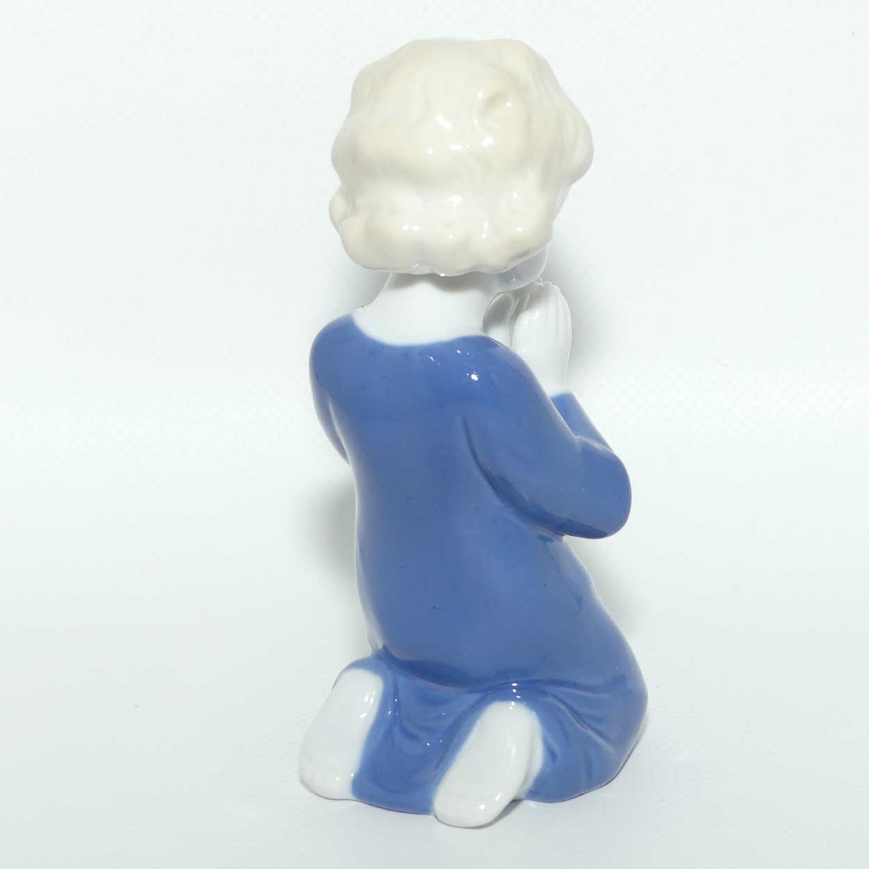 Kunstporzellan Ilmenau Germany figure of child praying