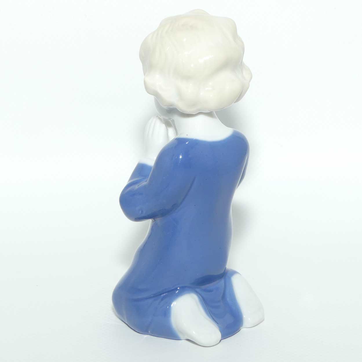 Kunstporzellan Ilmenau Germany figure of child praying
