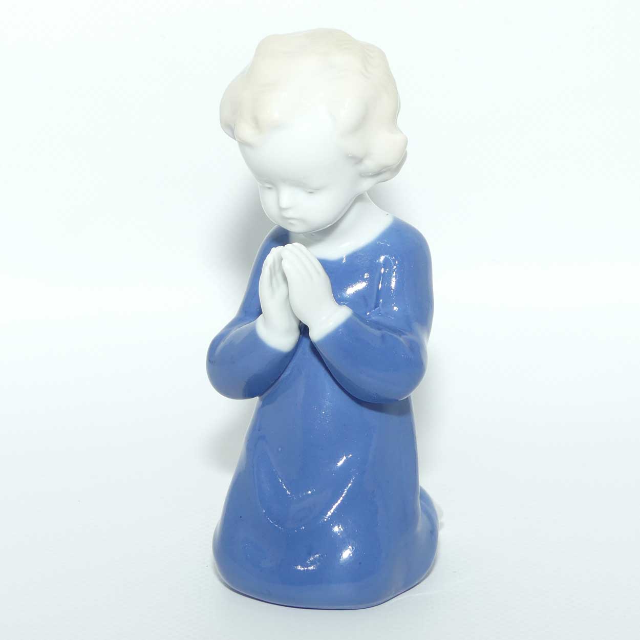 Kunstporzellan Ilmenau Germany figure of child praying