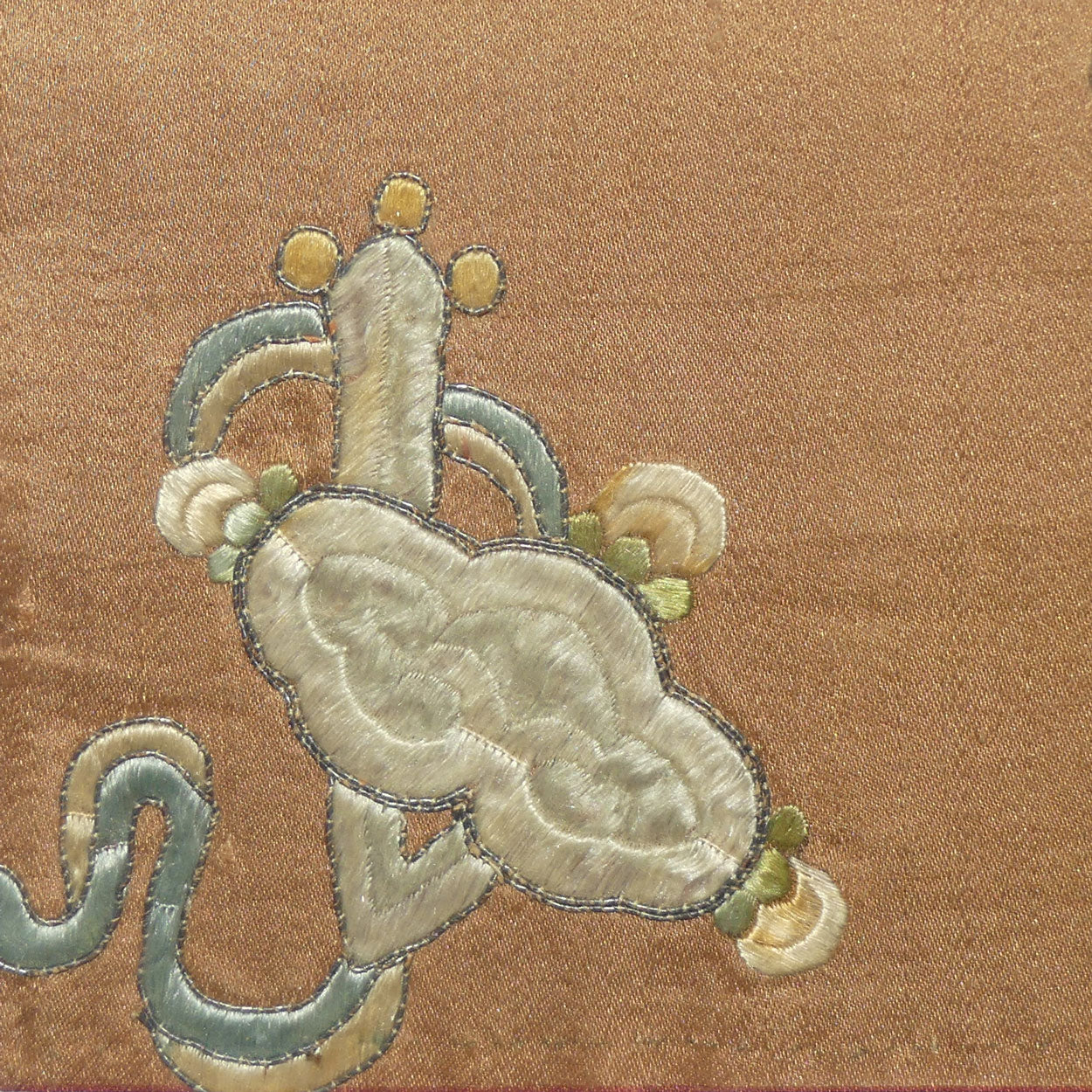 Chia Ching | Jiaqing Qing Dynasty framed Chinese Silk | #1