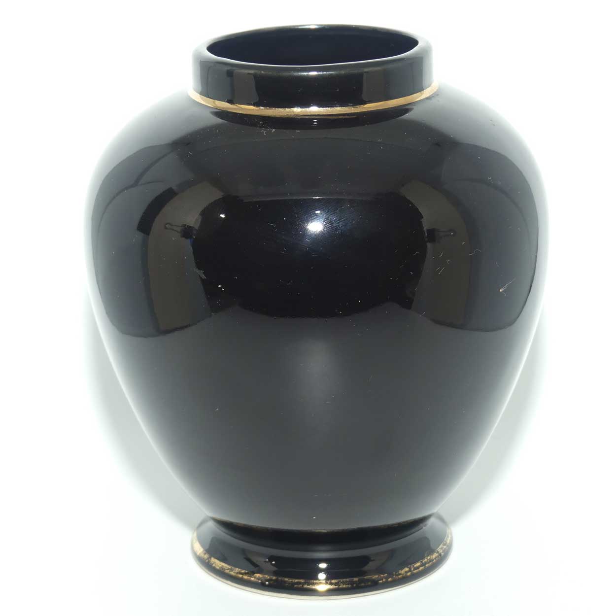 Chokin | Kingfisher among the Orchids vase