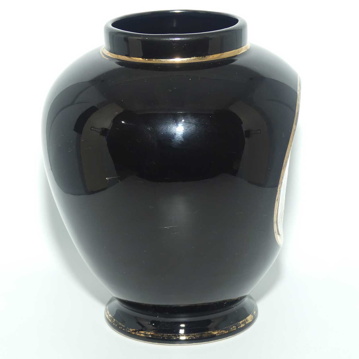 Chokin | Kingfisher among the Orchids vase