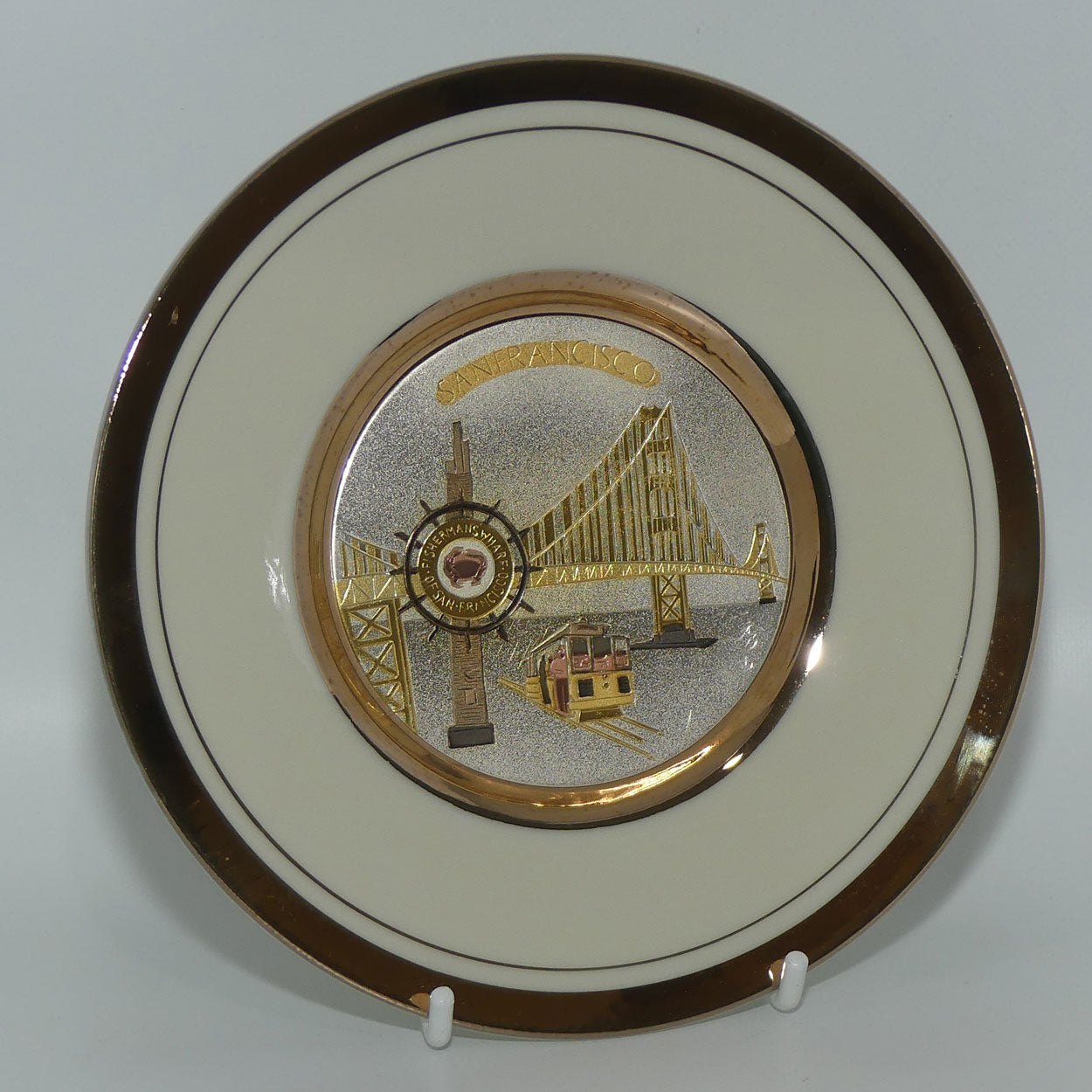 Chokin | The Art of Chokin | San Francisco plate