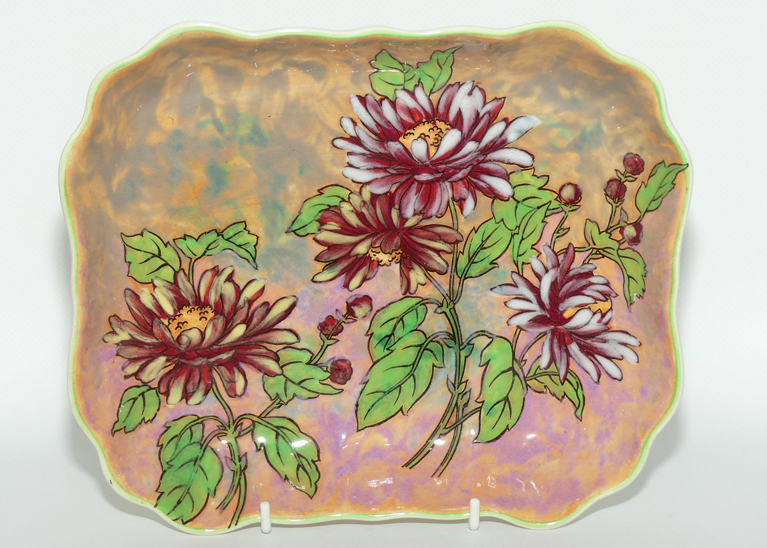 Royal Doulton Chrysanthemum rectangular tray D6299