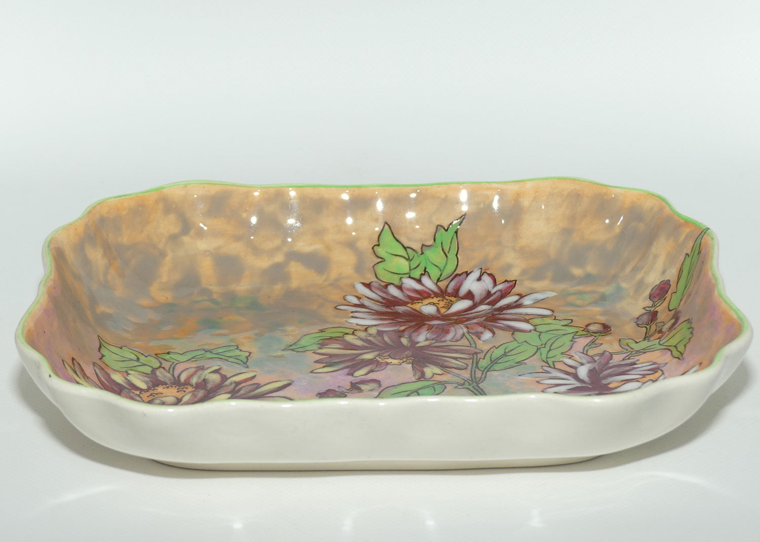 Royal Doulton Chrysanthemum rectangular tray D6299